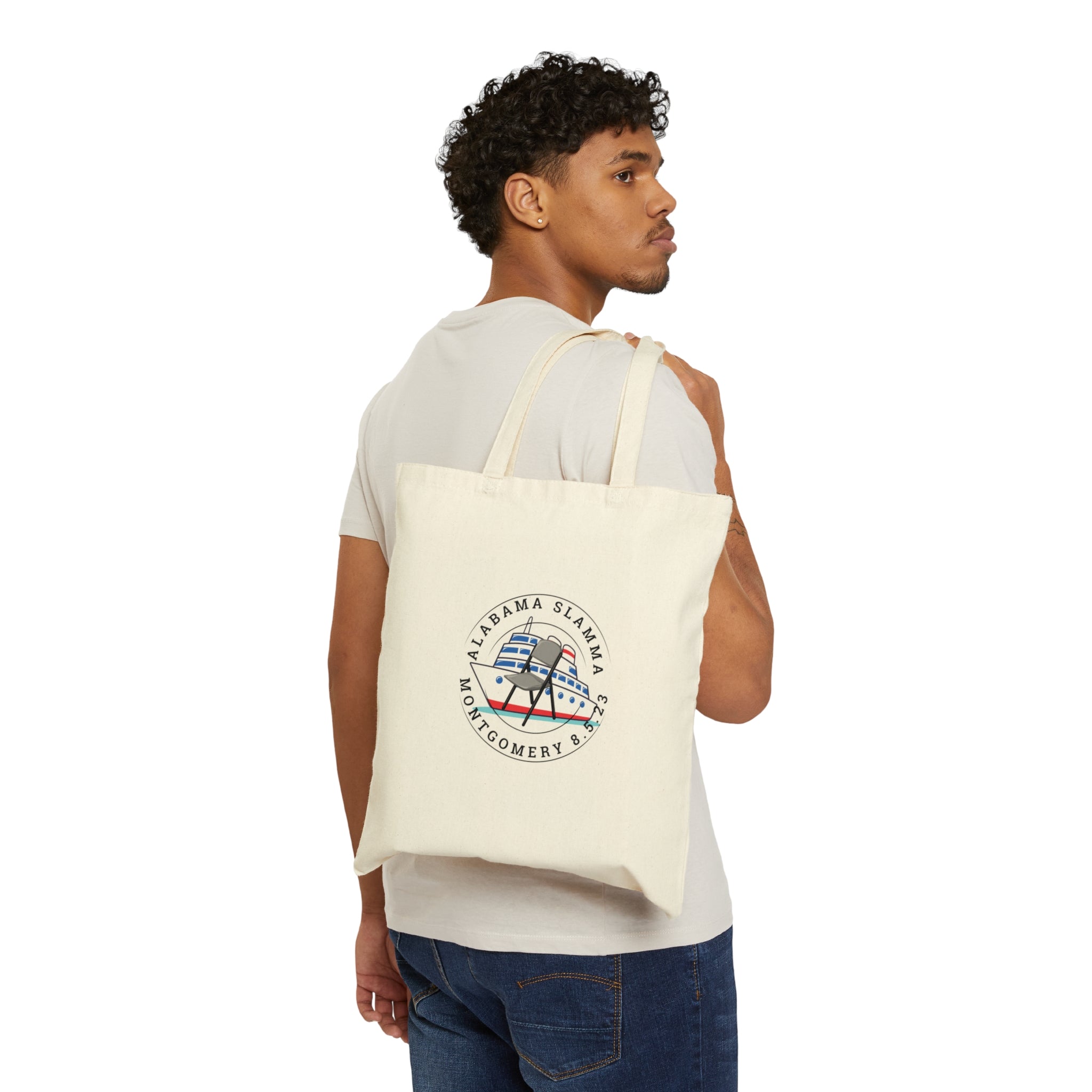 Montgomery Alabama Cotton Canvas Tote Bag