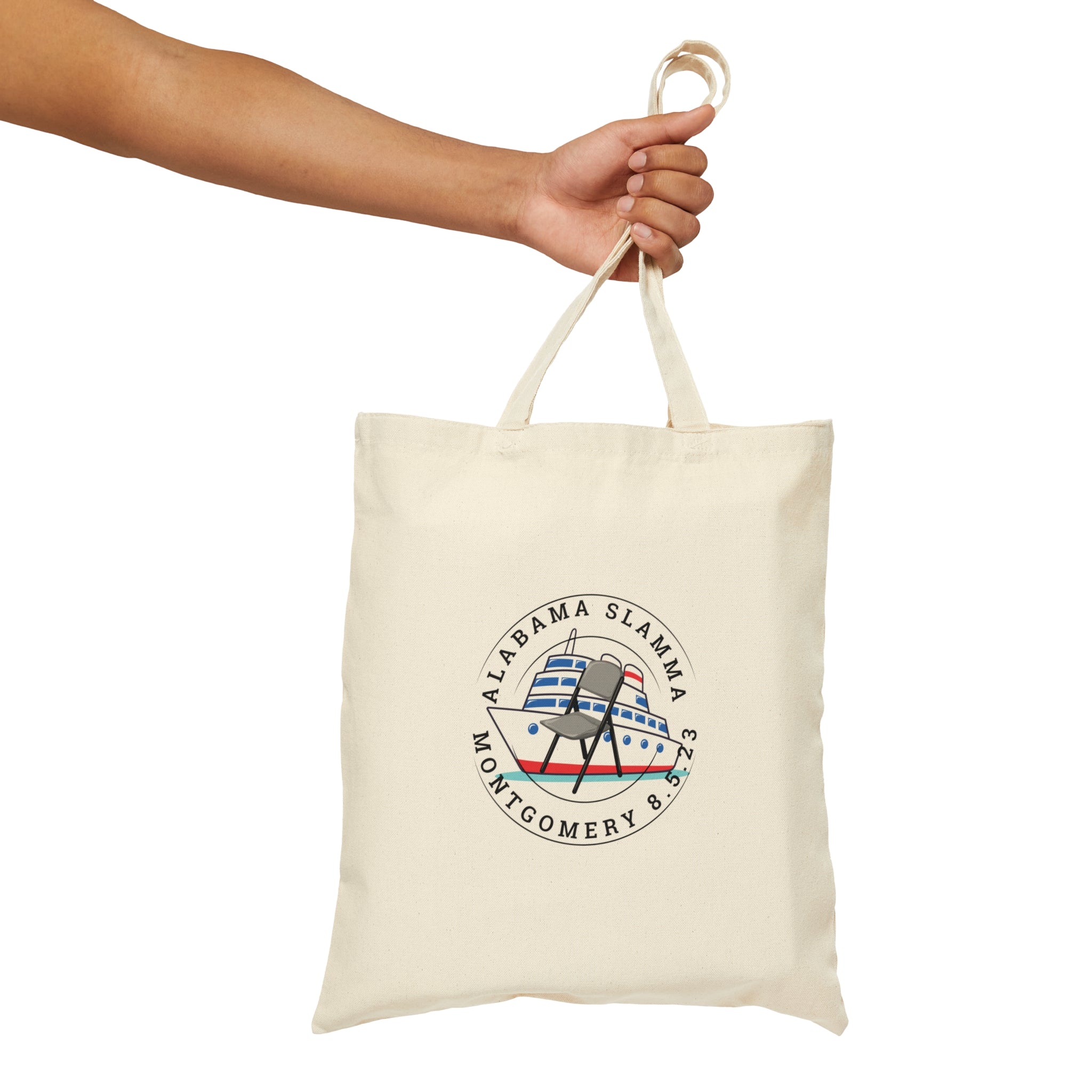 Montgomery Alabama Cotton Canvas Tote Bag