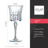 French CDA Crystal Red Wine Glasses